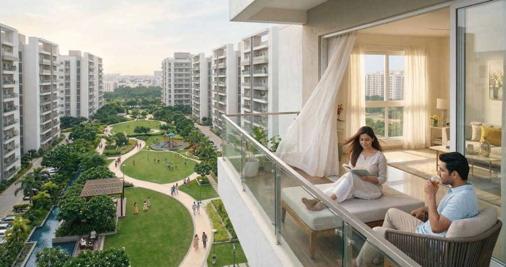 summer High rise apartments