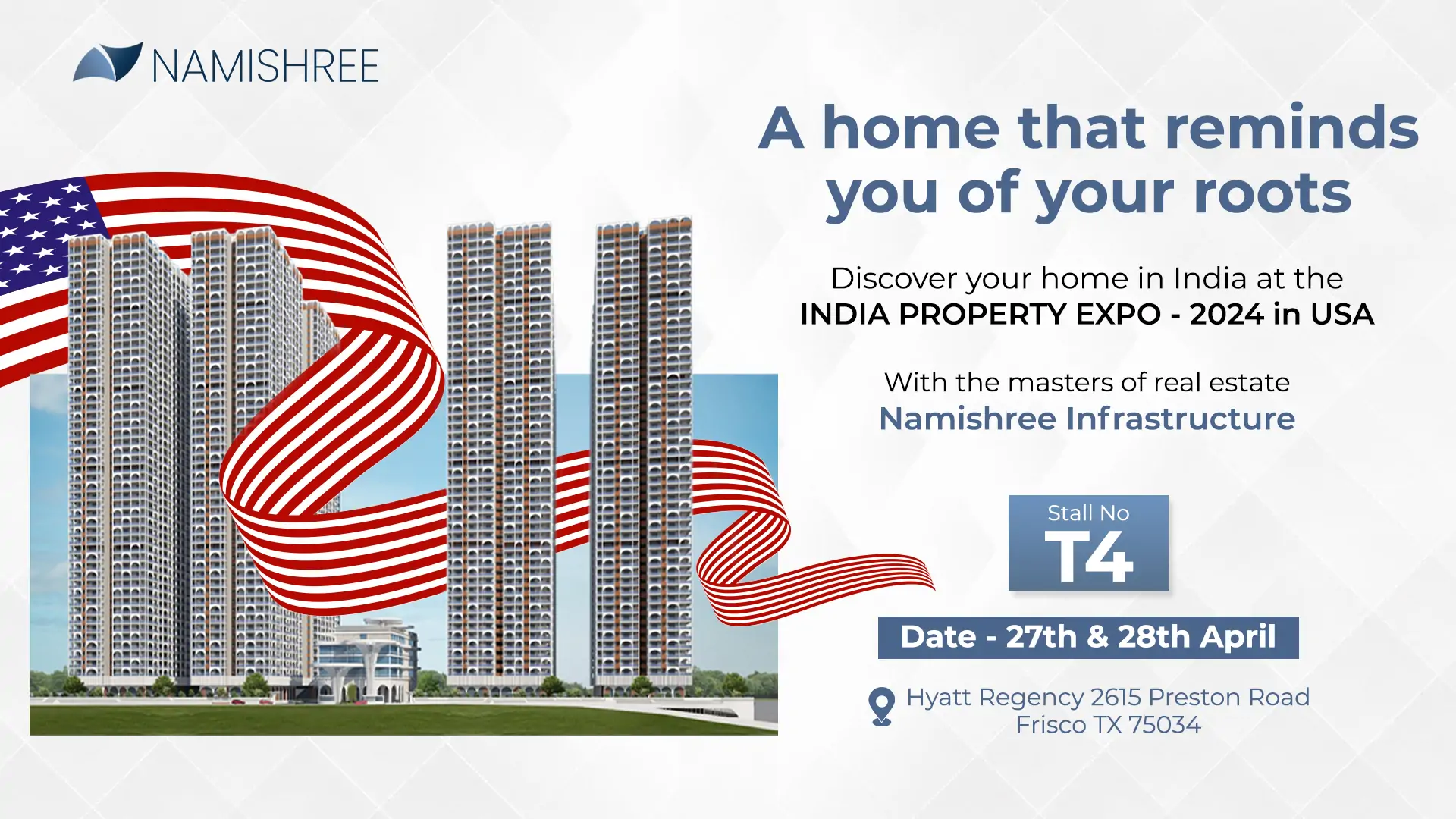 Top Residential Projects in United States through India Property Show: Namishree